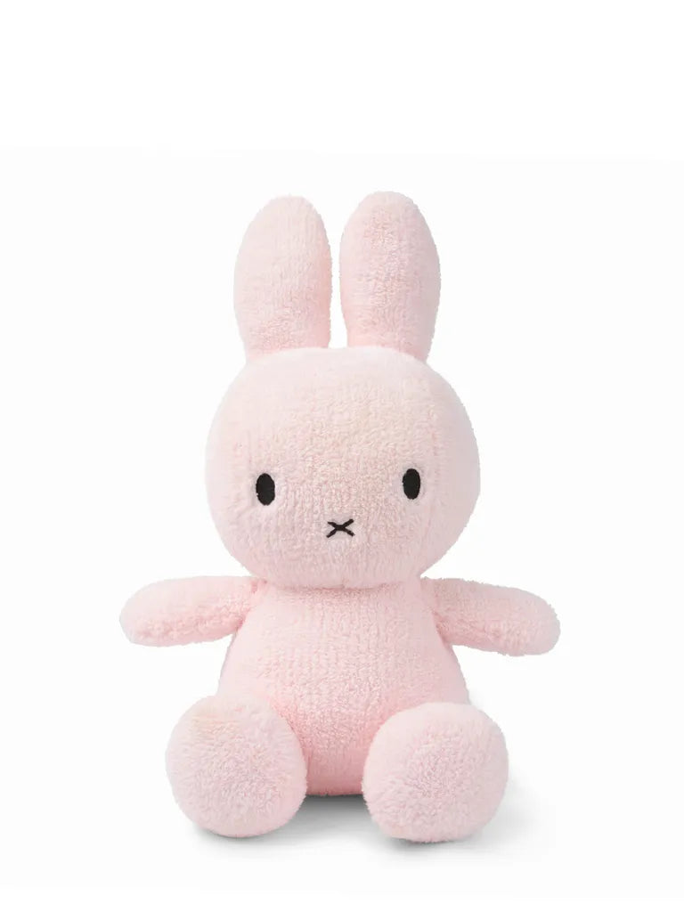 Miffy Terry Kuscheltier 23 cm, Frottee - Light Pink & Light Yellow – Ansicht 3 von 5