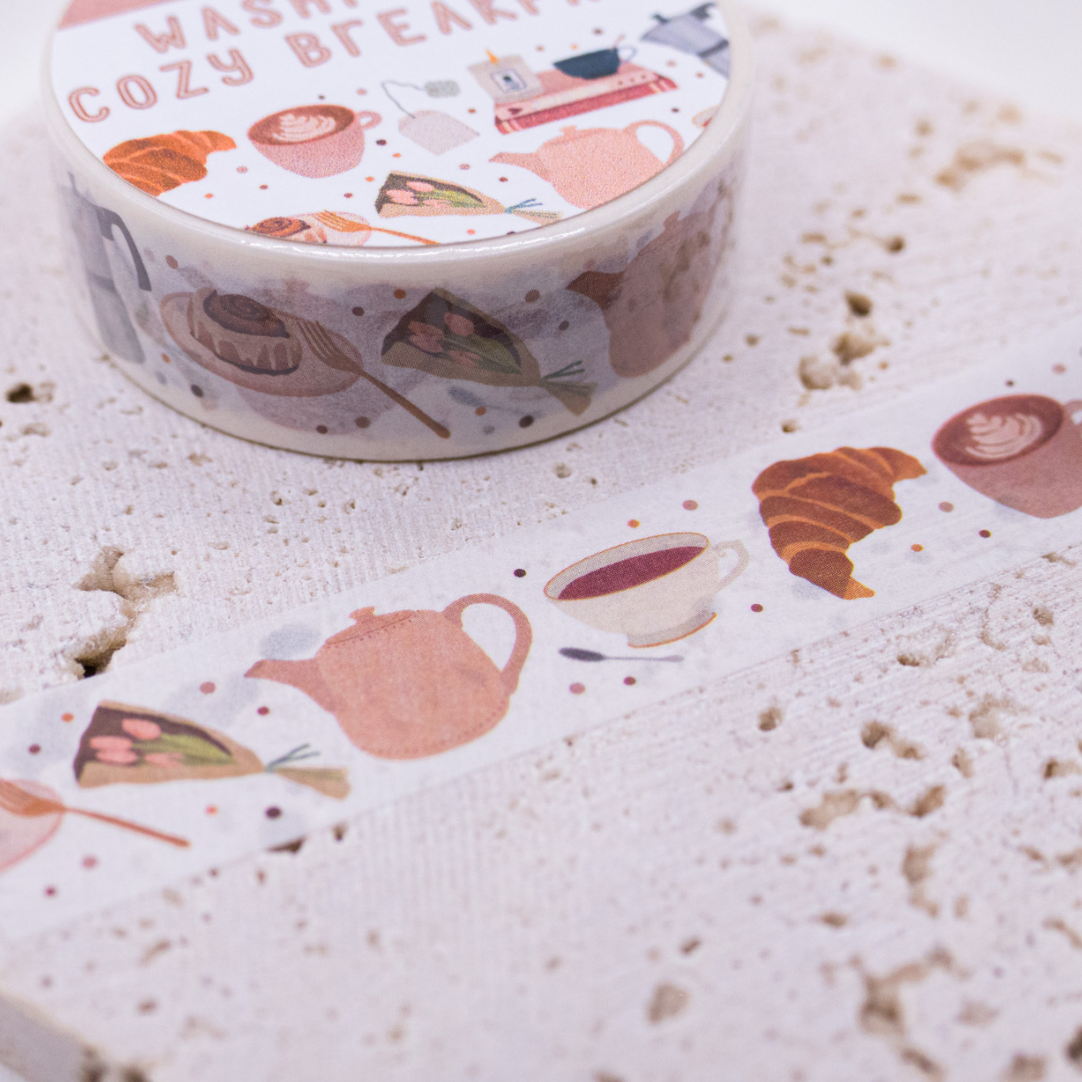Washi Tape Frühstück