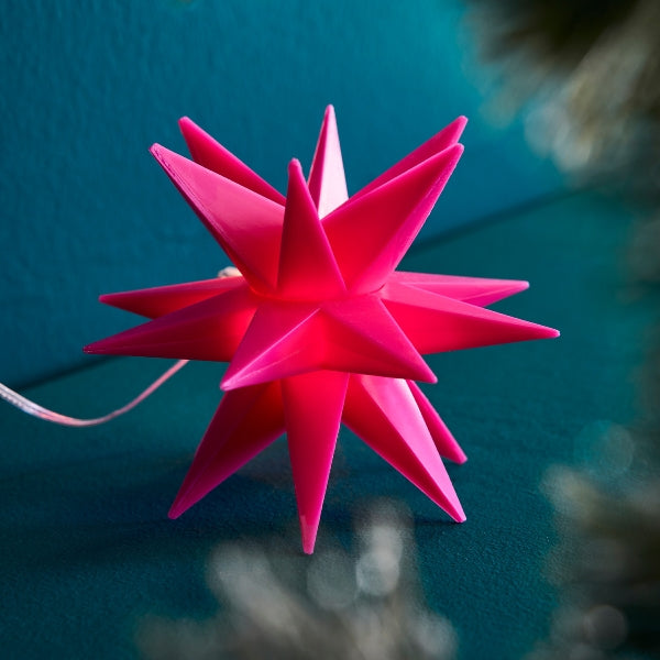 Stern, 3D, pink – Ansicht 1 von 2