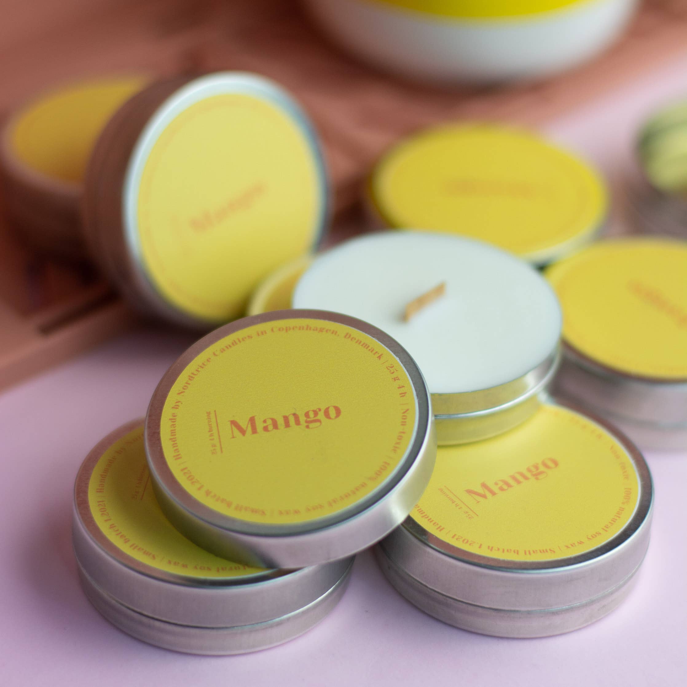 Mini-Duftkerzen, Mango