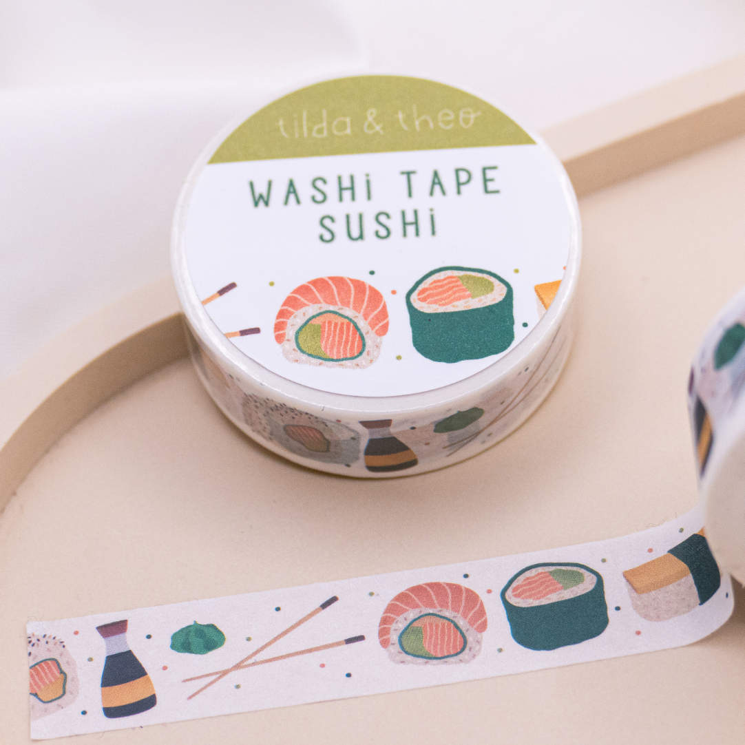 Washi Tape Sushi / Nigiri