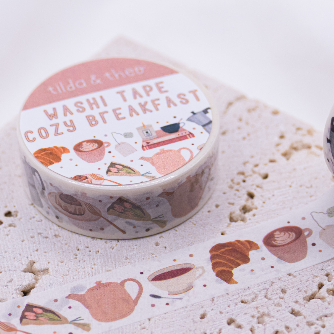 Washi Tape Frühstück