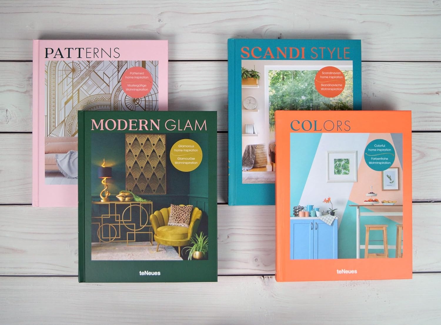 Interieur Bücher, verschiedene Stile