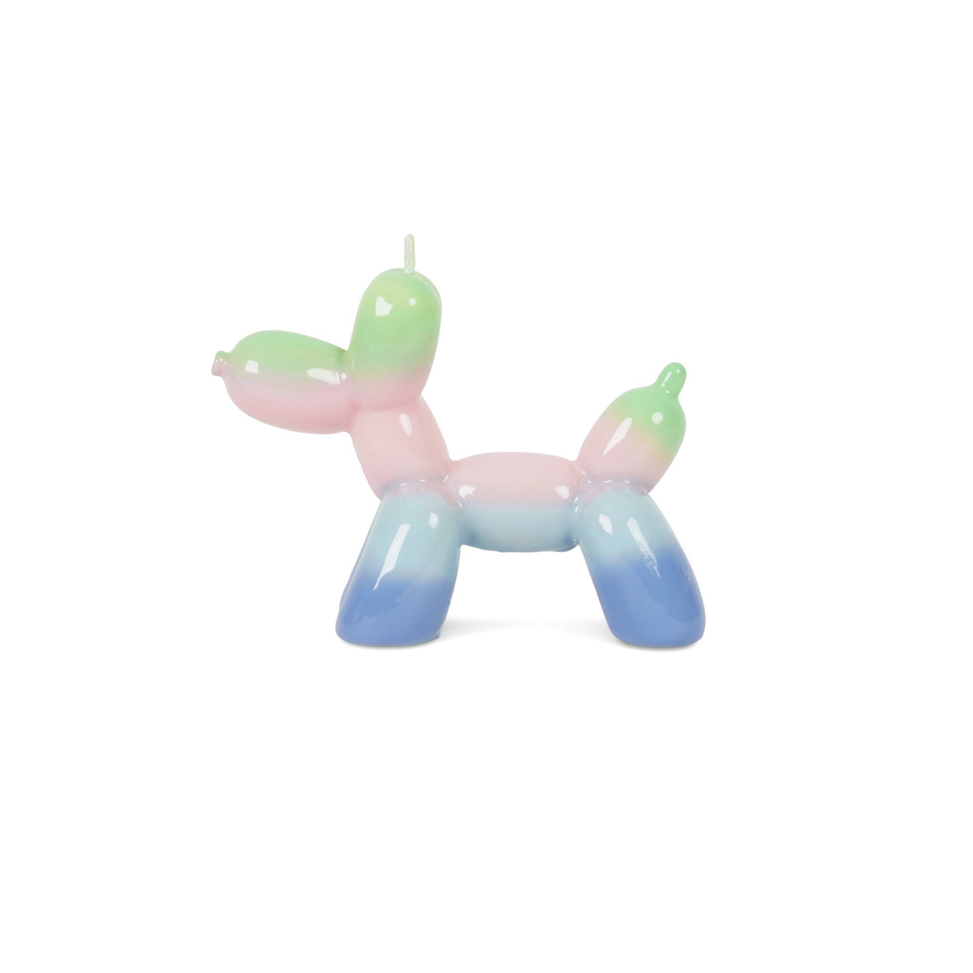 Ballonhund Kerze, Regenbogen