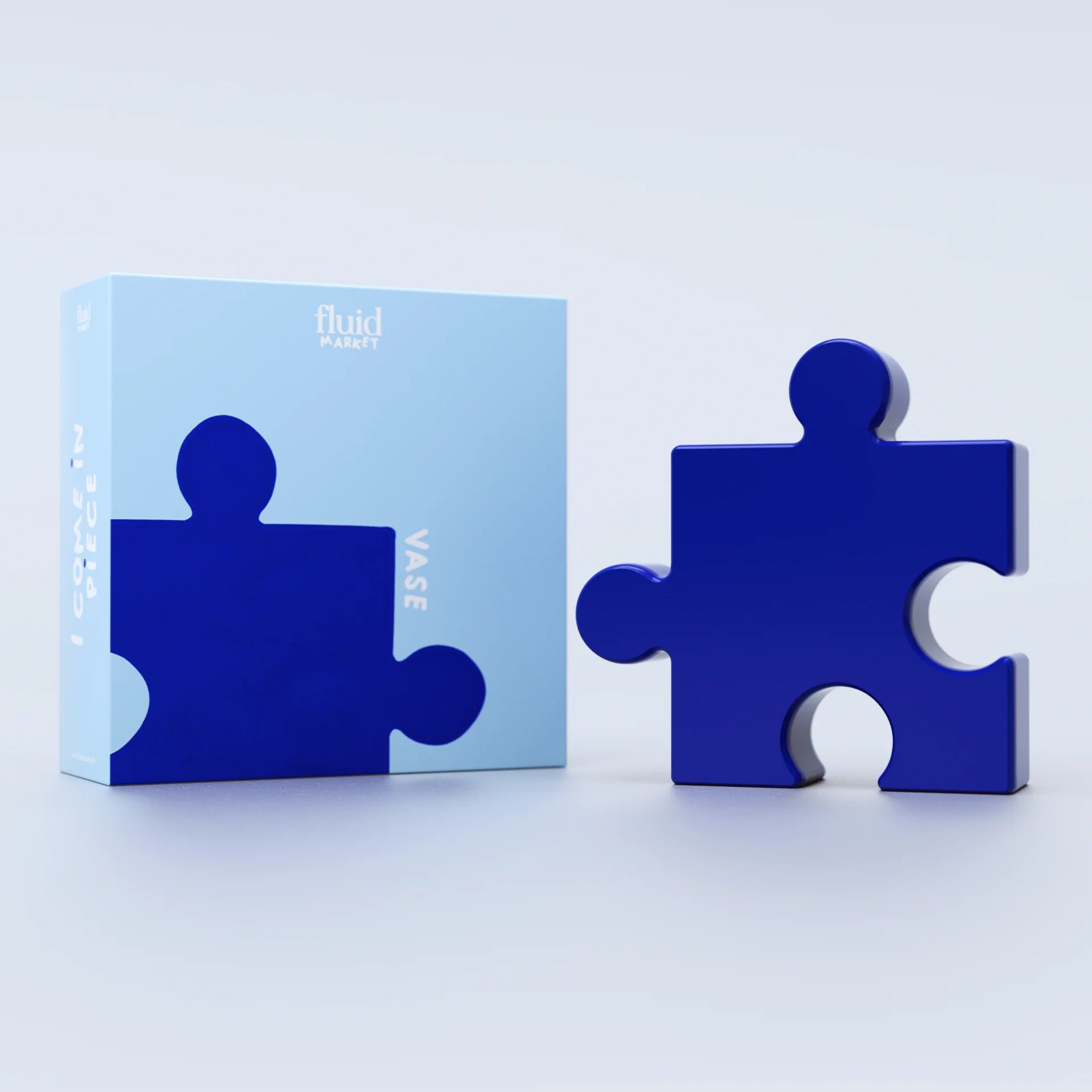 Puzzle Vase Keramik – Ausgefallene Deko Vase Bunt | Modernes Geschenk