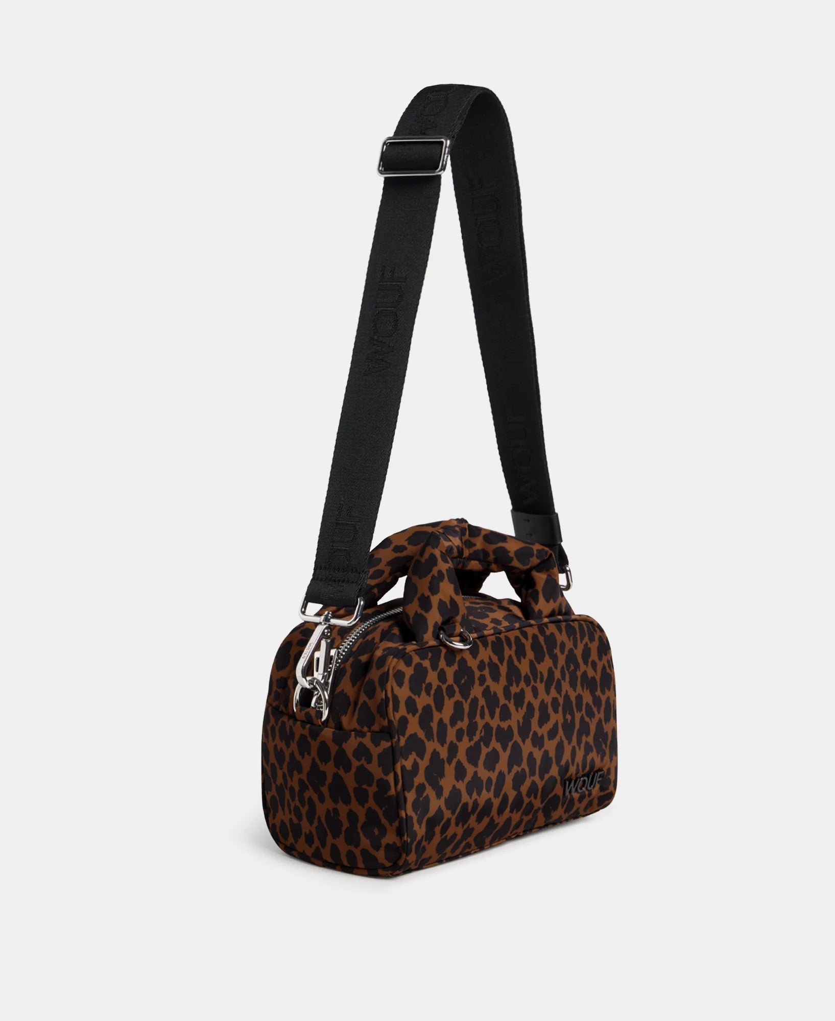 Wouf Leo Bowling Bag – Mini Handtasche Leo Print 21,5×14×12 cm bild 4