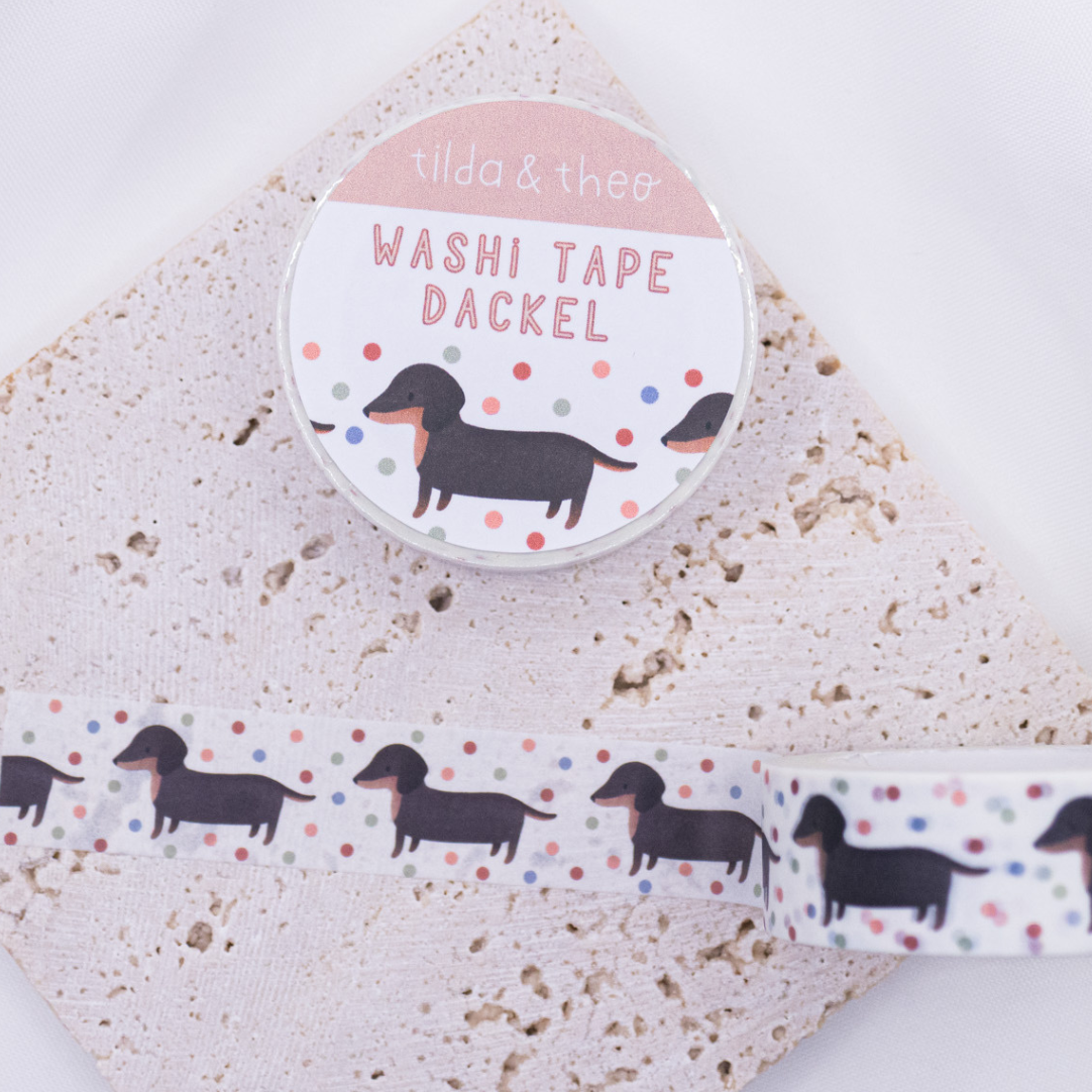 Washi Tape Dackel – Ansicht 1 von 8