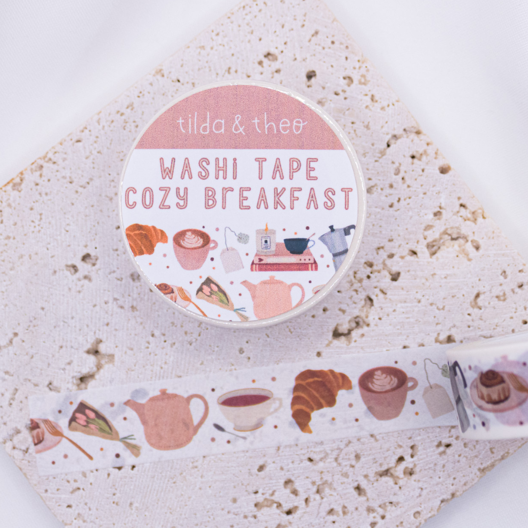Washi Tape Frühstück