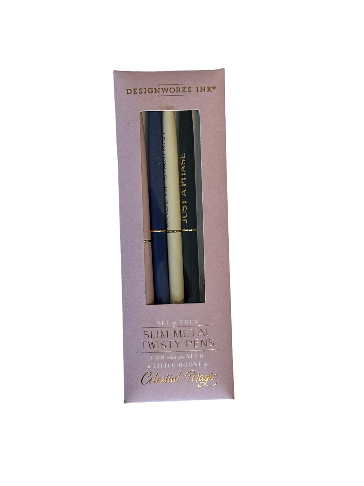 Slim Metal Twisty Pens, Kugelschreiber 4er Set – Ansicht 5 von 5