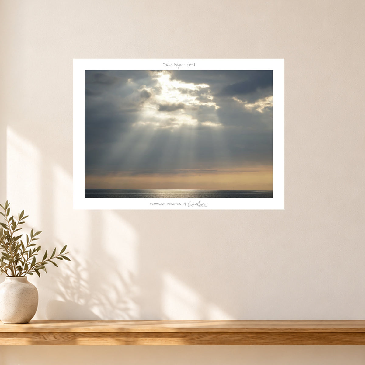 Gods Eye – Fehmarn-Poster aus Strukkamp
