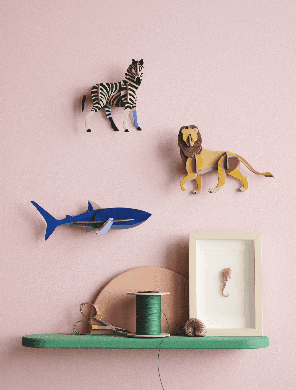 Meerestiere 3D, Wall Art – Ansicht 15 von 15