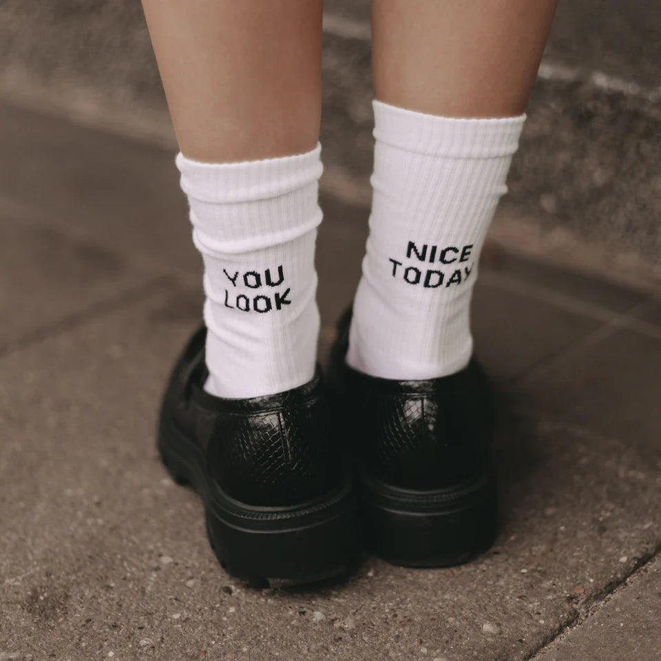 Socken mit Spruch / Motiv, verschieden