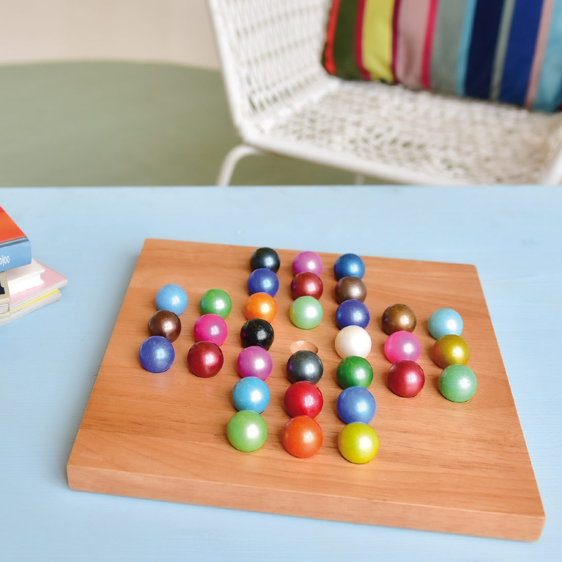 Solitär – Dekoratives Brettspiel aus Holz 2