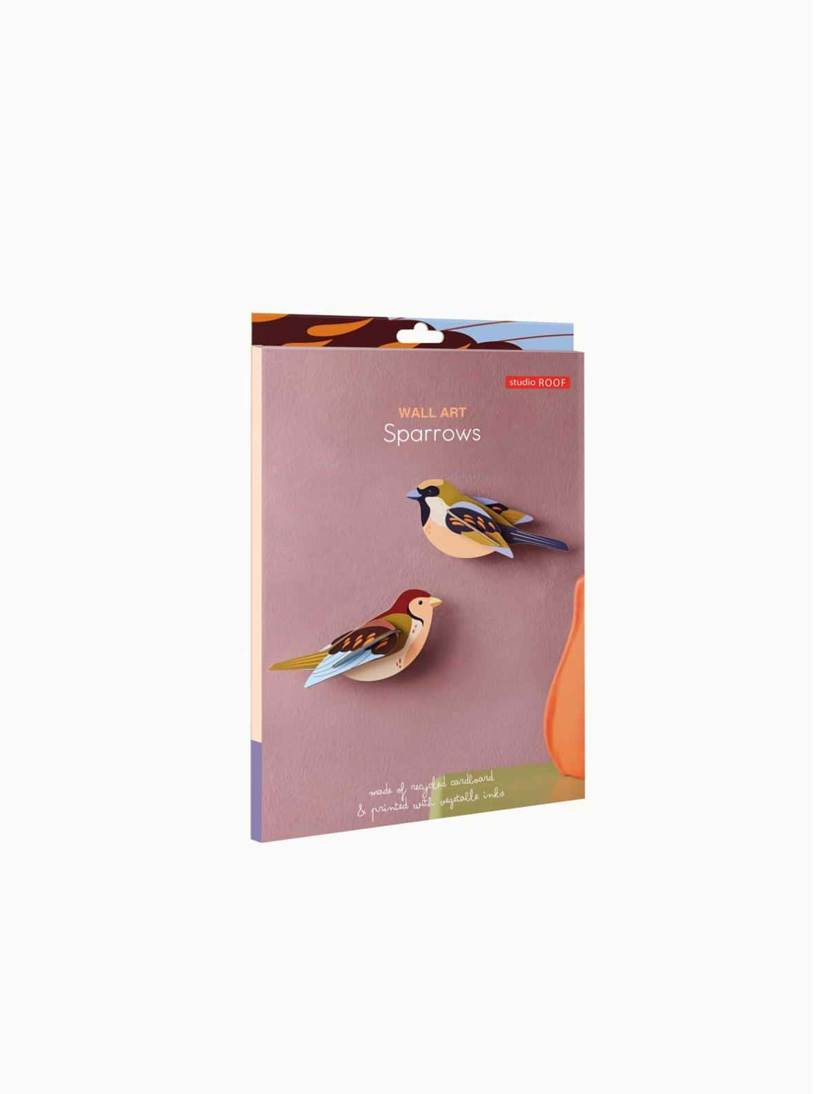 Studio Roof Sparrows – 3D-Wanddeko Spatzen-Set, 15×4×6,5 cm bild 3