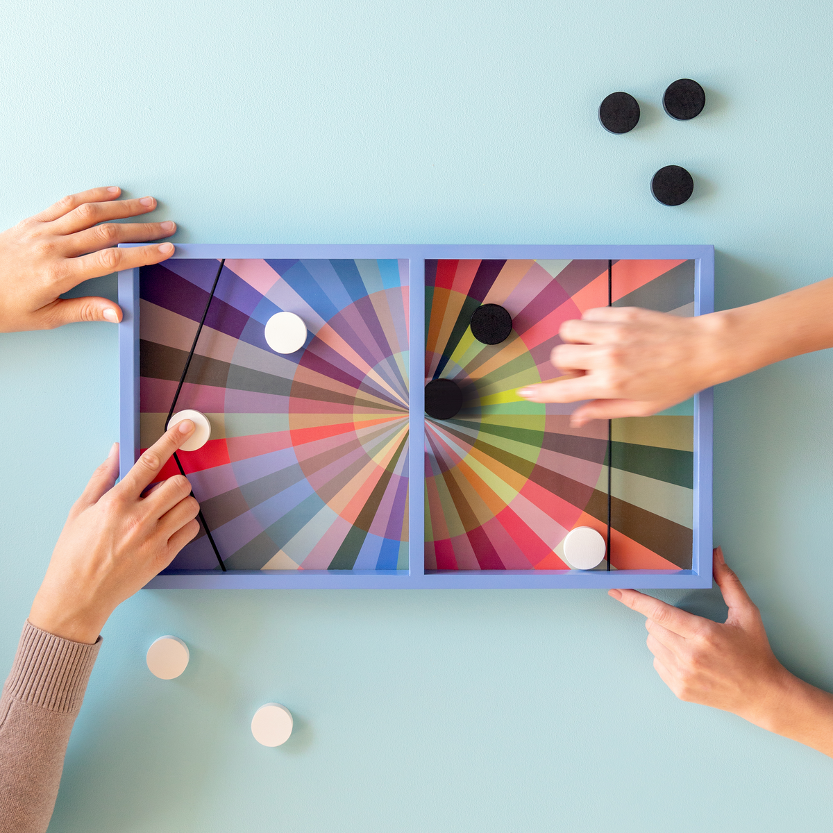 Puck – Slinggame aus Holz für 2 Personen 3