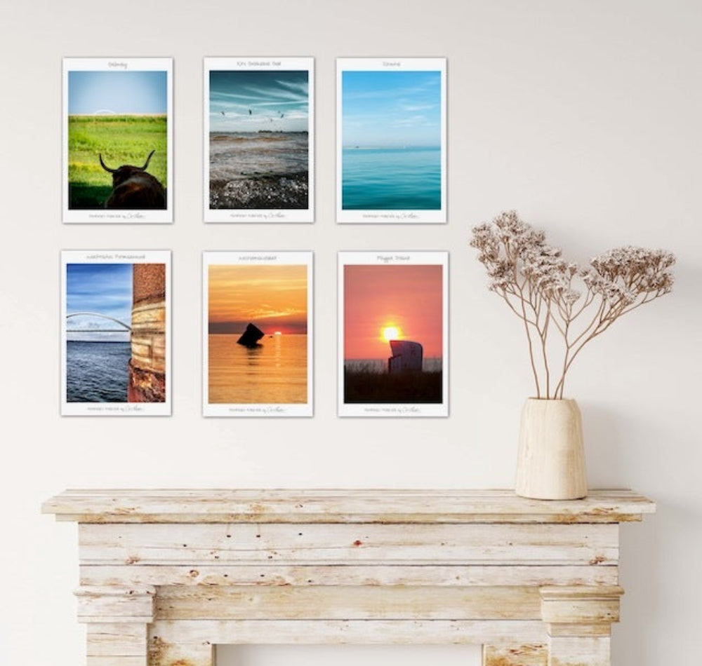 Poster Limited Edition "Fehmarn Forever" verschiedene Motive 20 x 30 cm