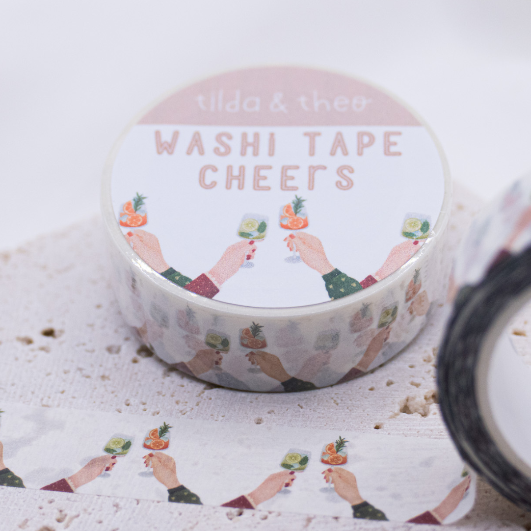 Washi Tape  - Cocktails