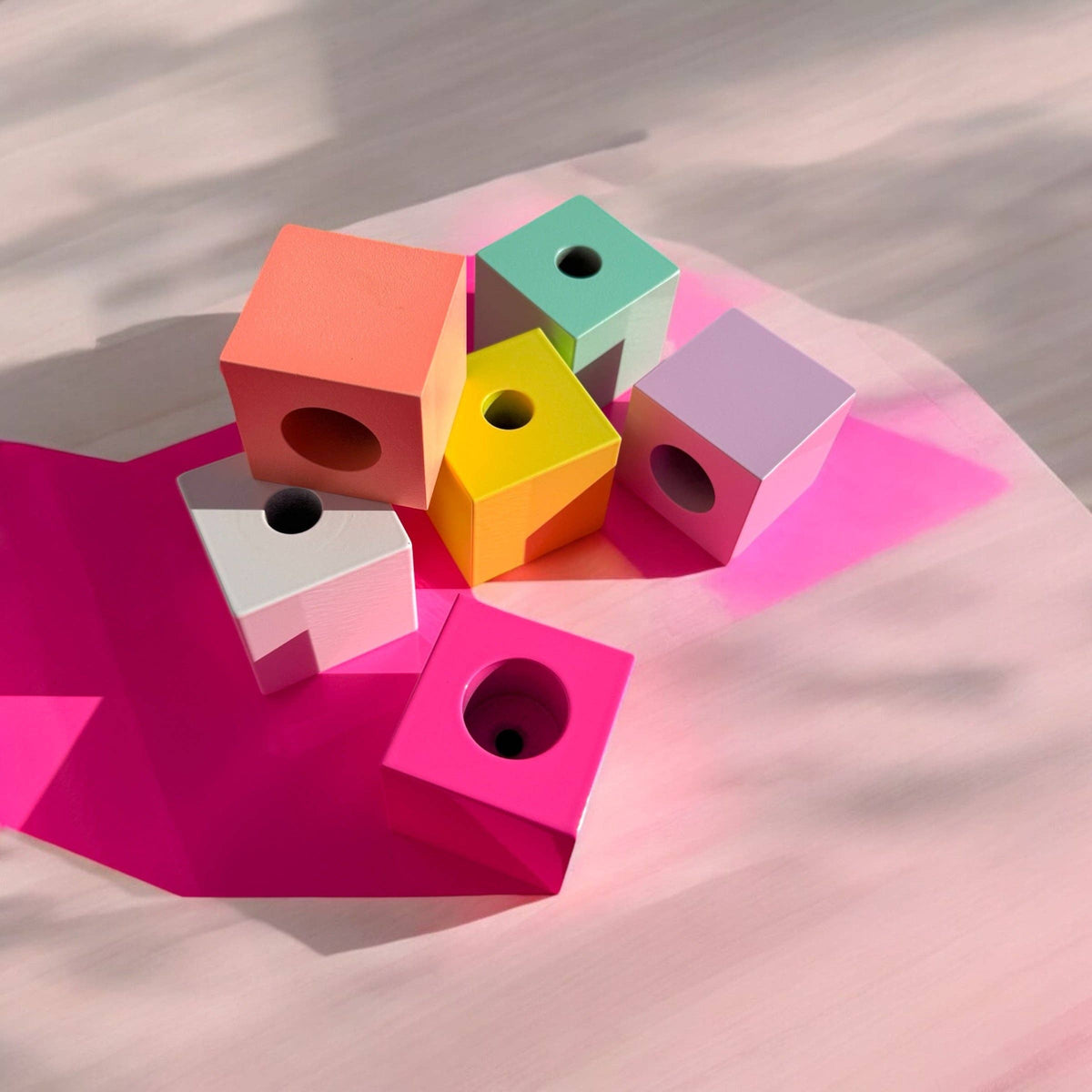 Flipper Cube – Kerzenhalter, verschiedene Farben