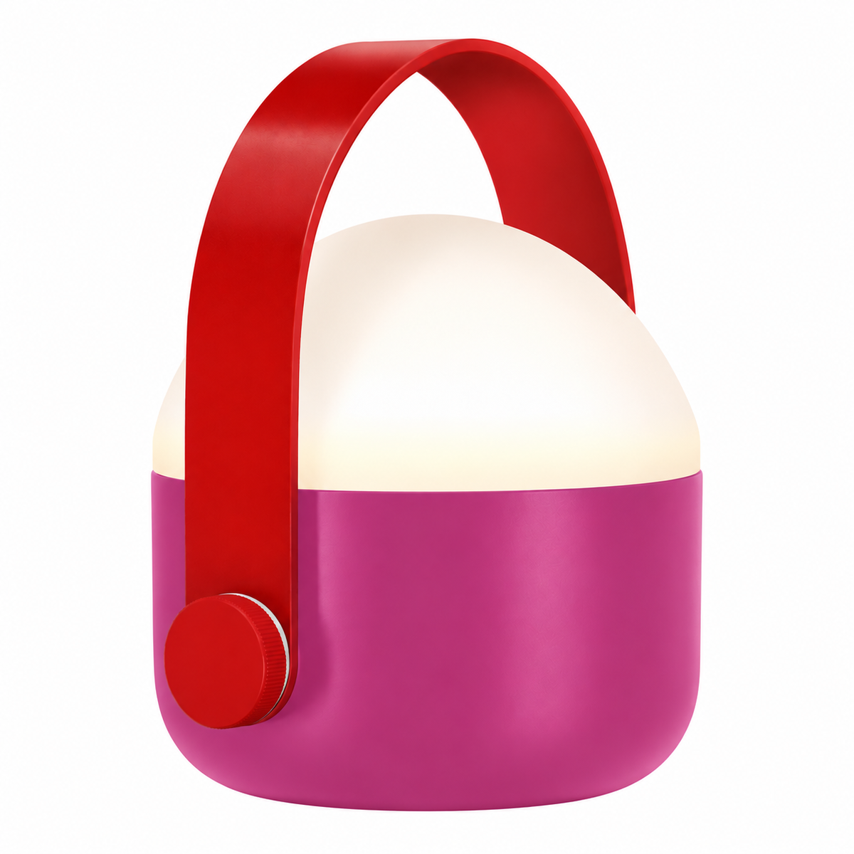 Ole Mini – LED-Akku-Leuchten im 3er-Set, Orange/Rot/Lila 3
