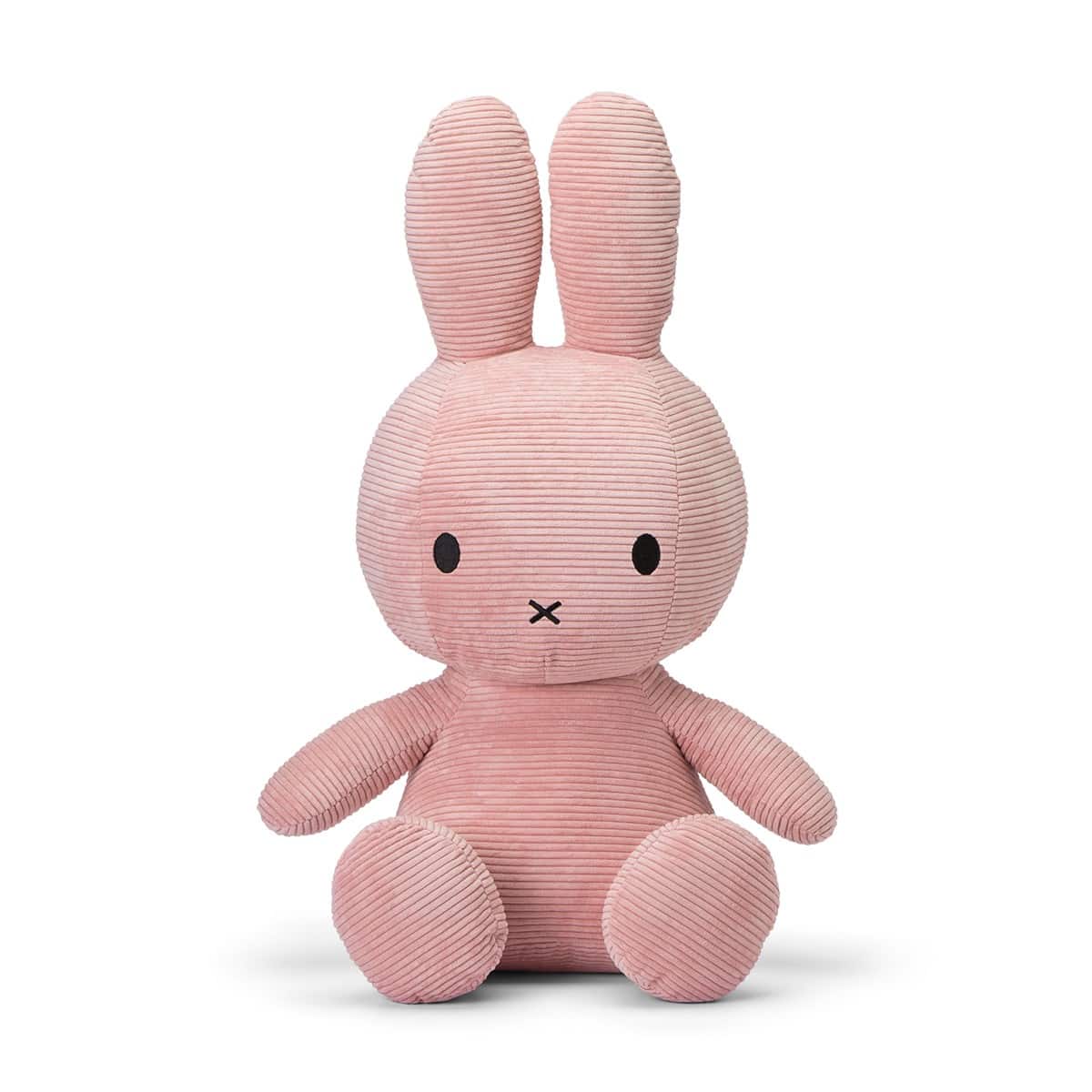 Miffy Kuscheltier Cord 70 cm – Rosa – Ansicht 1 von 3