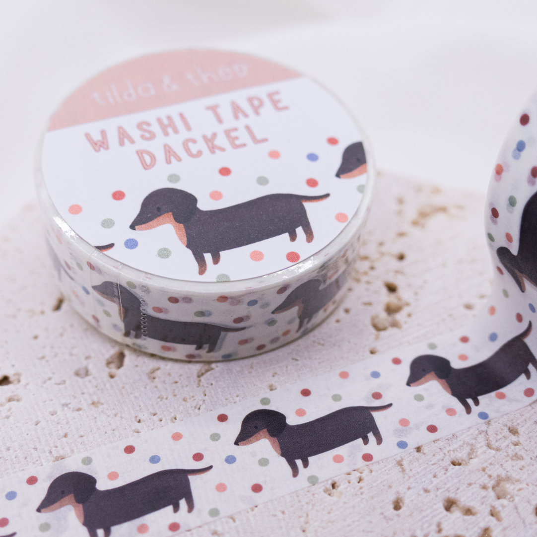 Washi Tape Dackel – Ansicht 8 von 8