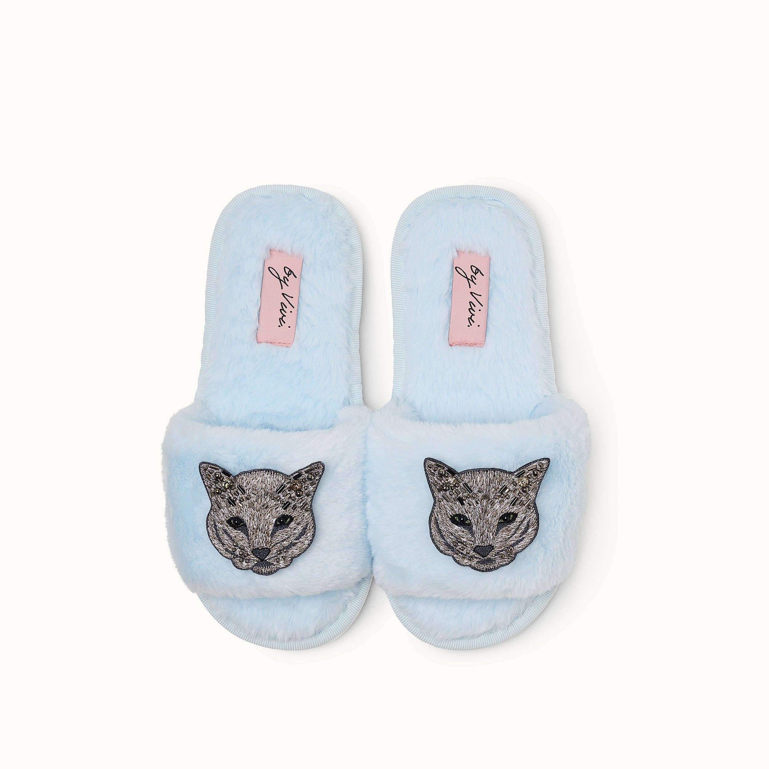 Brosche: Katze