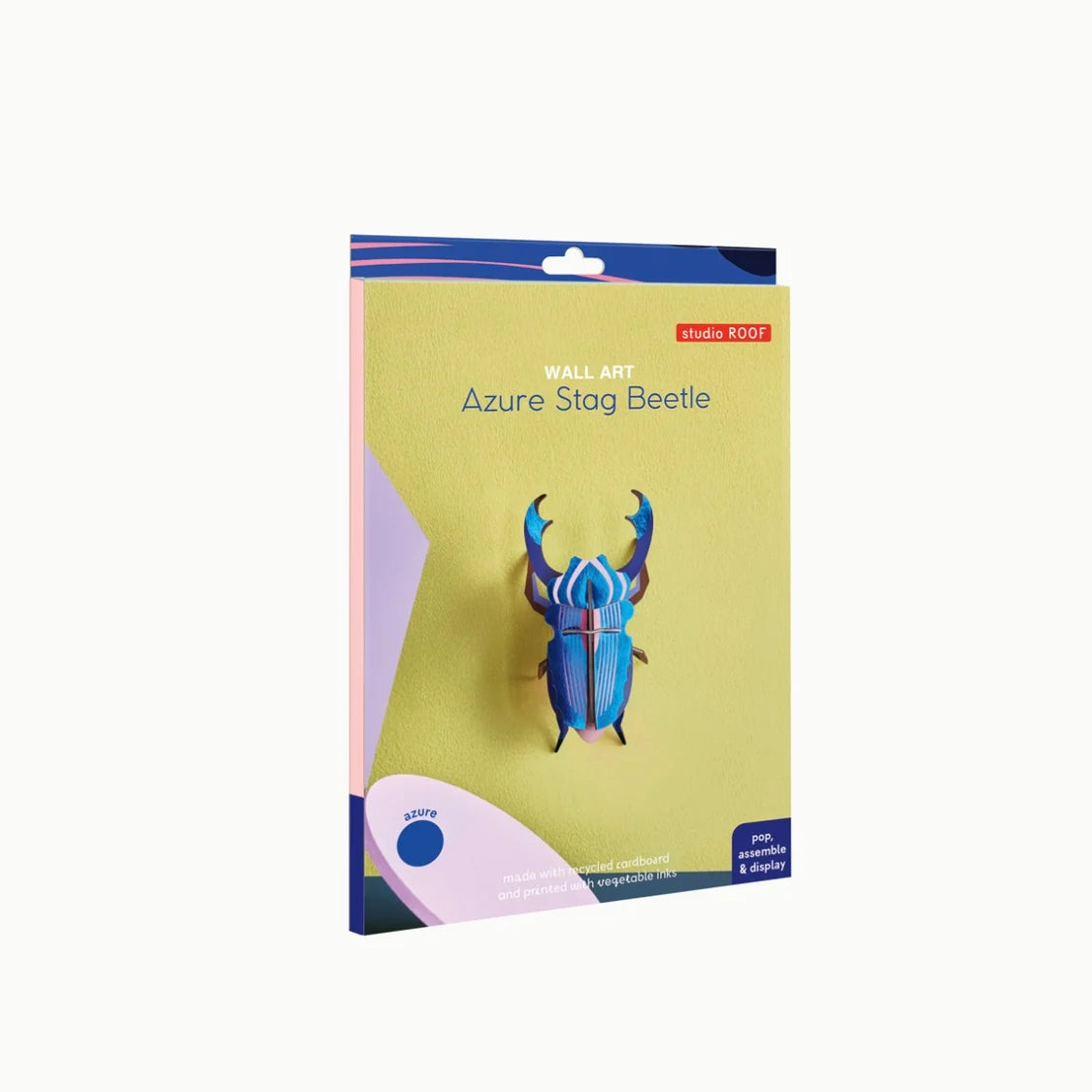 Azure Stag Beetle, Wall Art – Ansicht 3 von 3