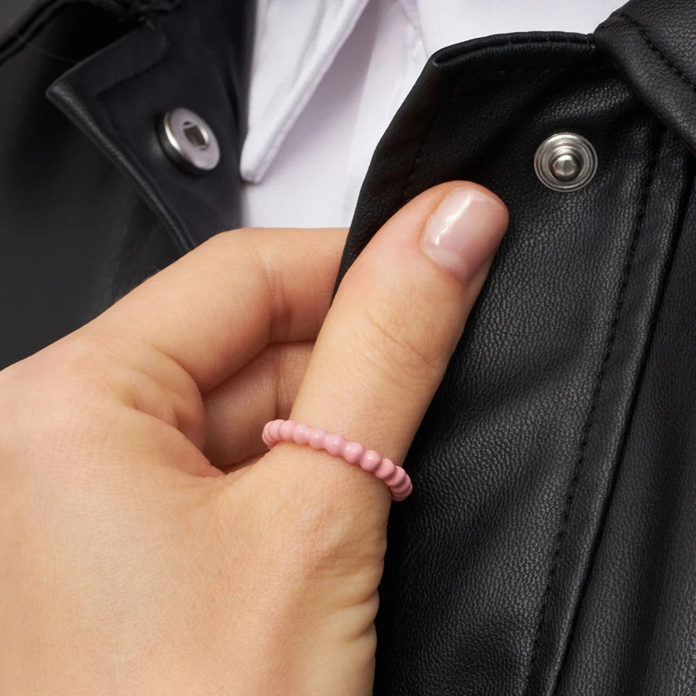 LULU Ring, einfarbig, verschiedene Farben & Grössen