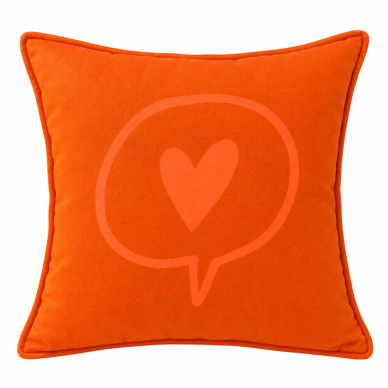 Dekokissen 50 × 50 cm – DecoGoodies Collection | Cobalt Blau, Pink, Gelb, Orange