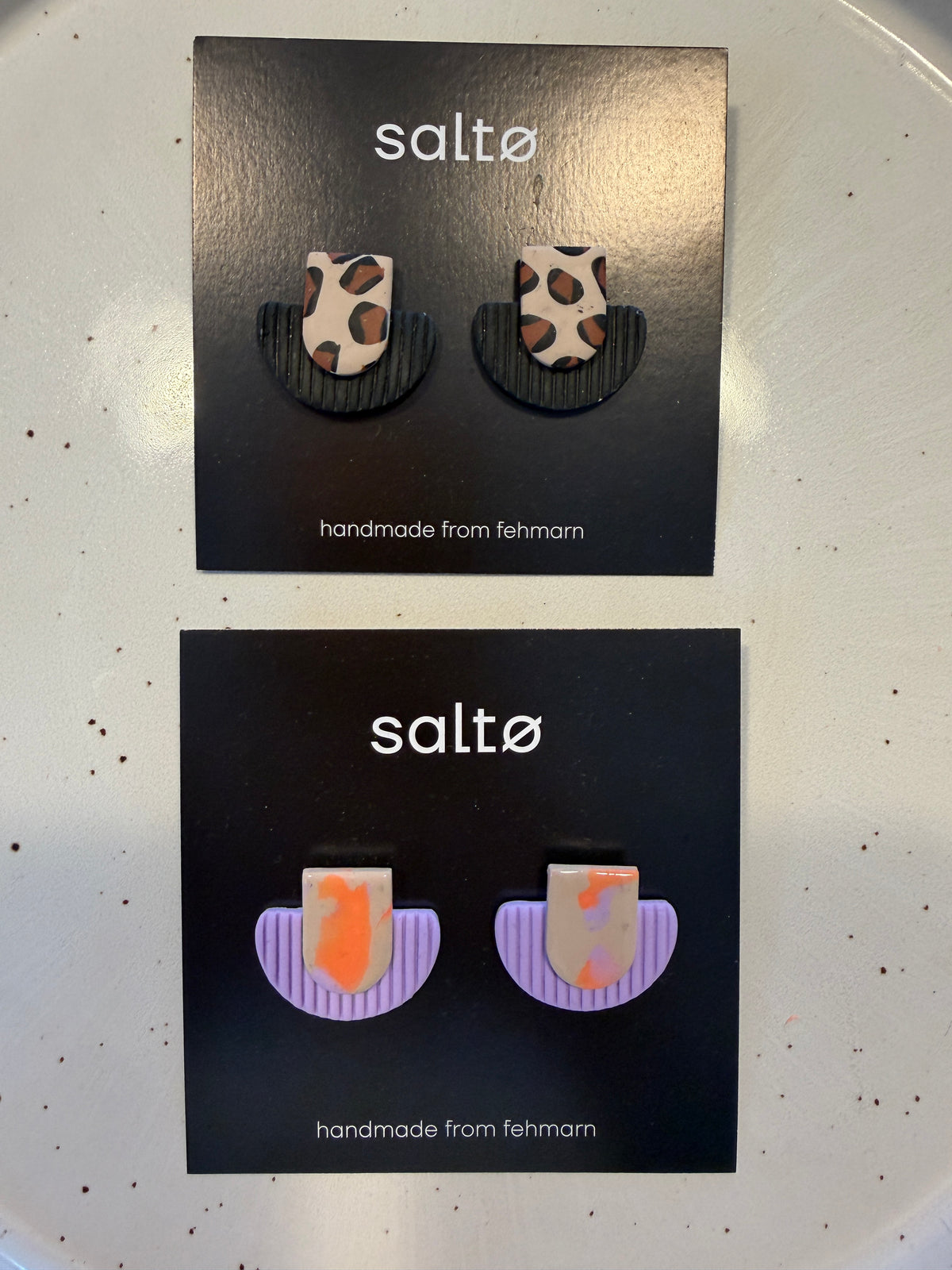 Ohrstecker-/ Ringe – Polymer, handmade auf Fehmarn