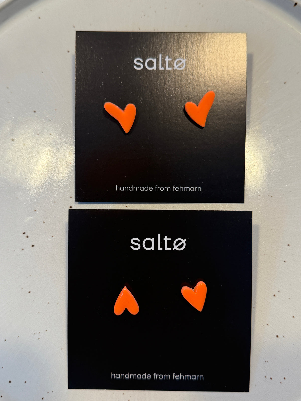 Ohrstecker mittelgroß – Polymer in verschiedenen Farben, handmade auf Fehmarn