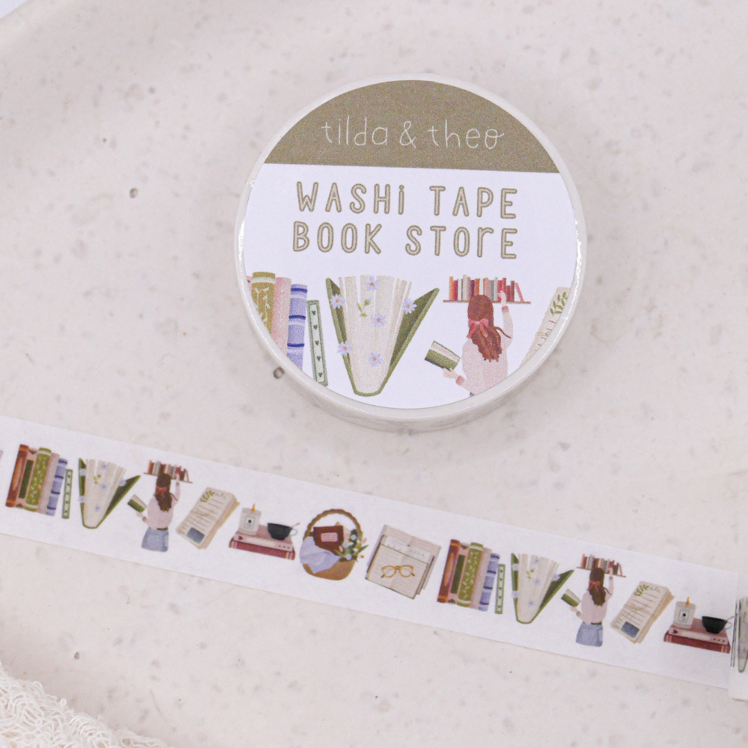 Washi Tape Lesen Bücher