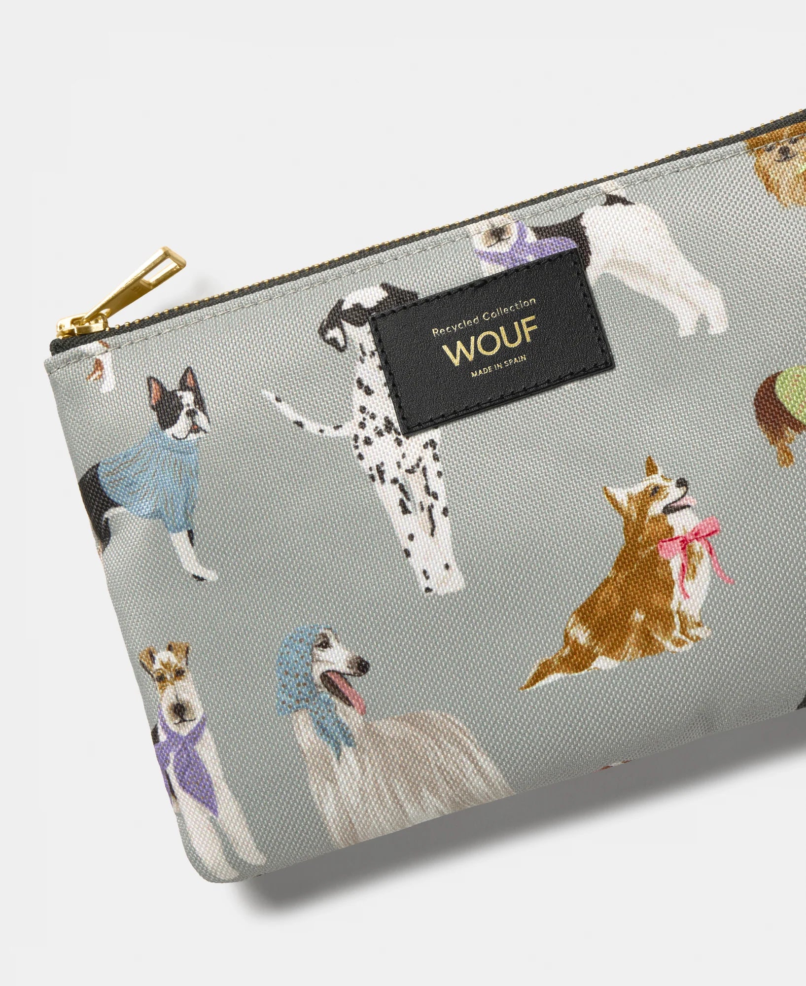 Wouf Pencil Case Hund detail