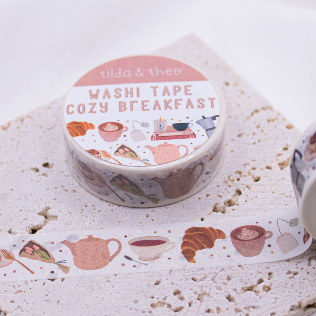 Washi Tape Frühstück