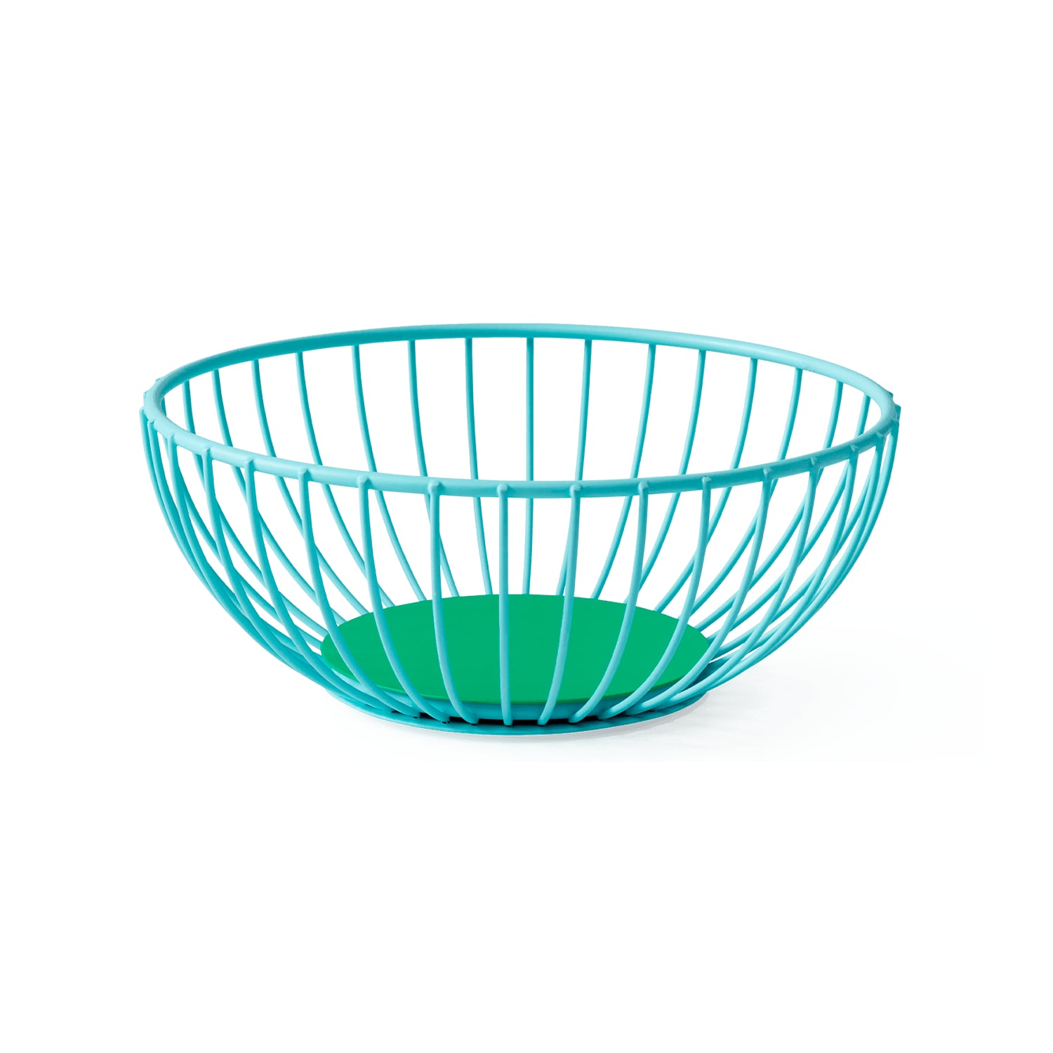 Octaevo Iris Drahtkorb – Obstkorb aus pulverbeschichtetem Eisen, Ø19 cm