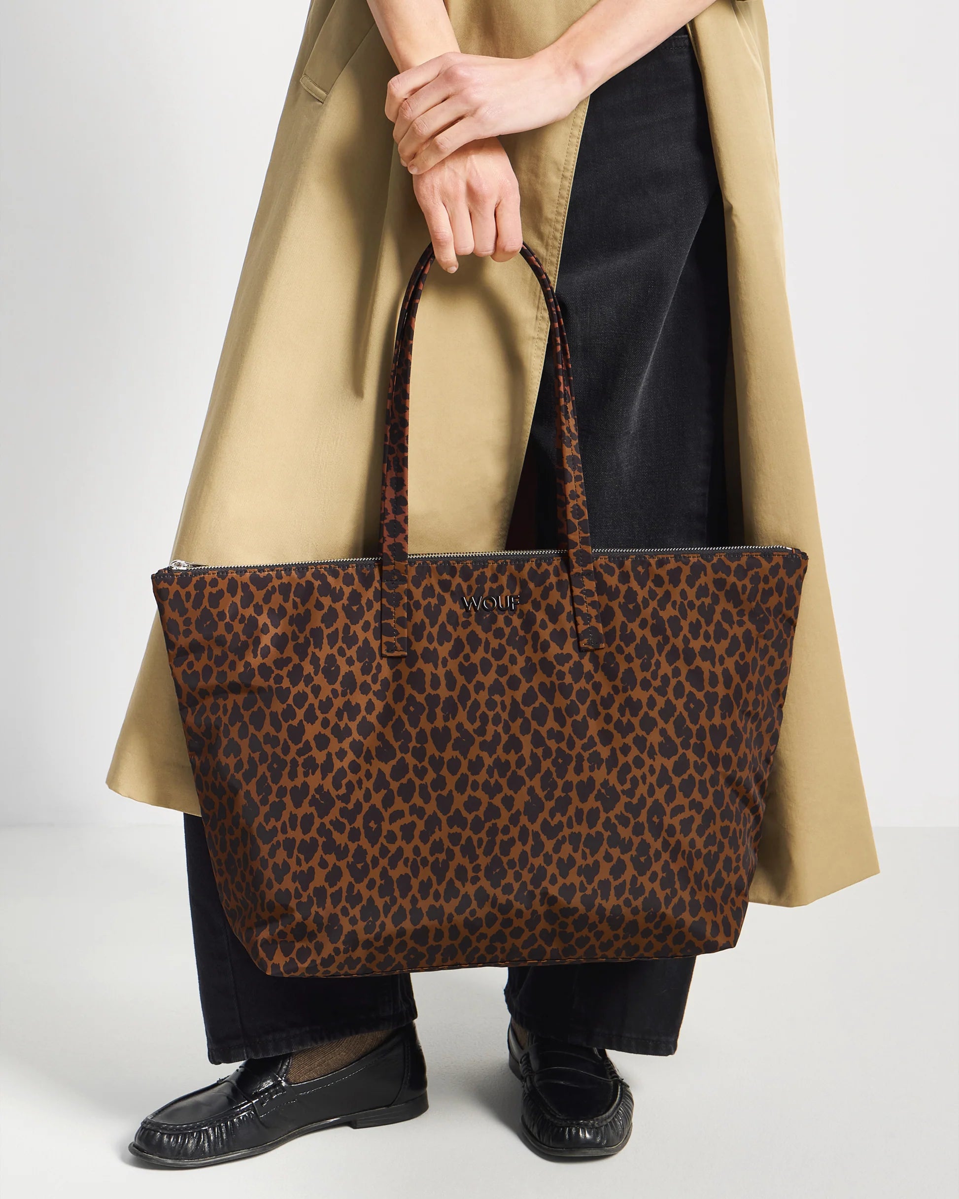 Wouf Leo Shopper Bag – Shopper Leo Print 30×14 cm bild4