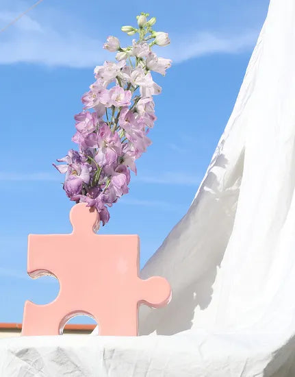 Puzzle Vase Keramik – Ausgefallene Deko Vase Bunt | Modernes Geschenk