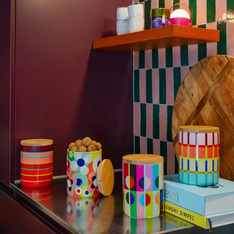 KAIDO, ORB & Costa Rossa – Keramikdose mit Bambusdeckel 4