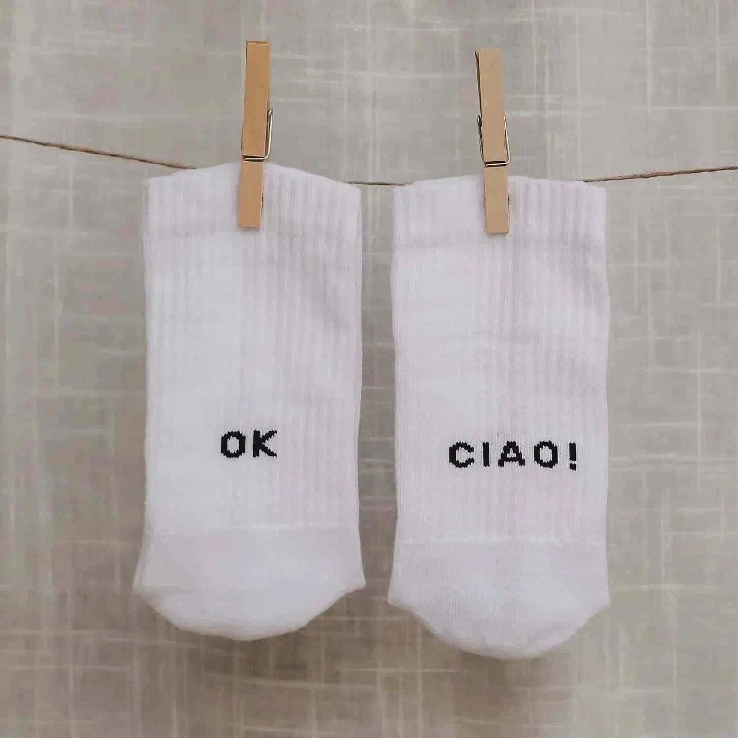 Socken mit  Spruch / Motiv, verschieden