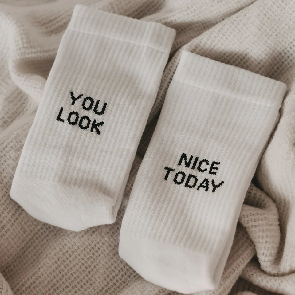 Socken mit  Spruch / Motiv, verschieden